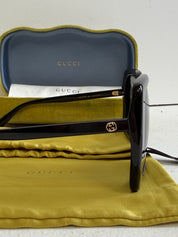 Gucci GG 1314S Black Oversize Sunnies (OS)