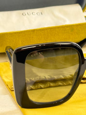 Gucci GG 1314S Black Oversize Sunnies (OS)