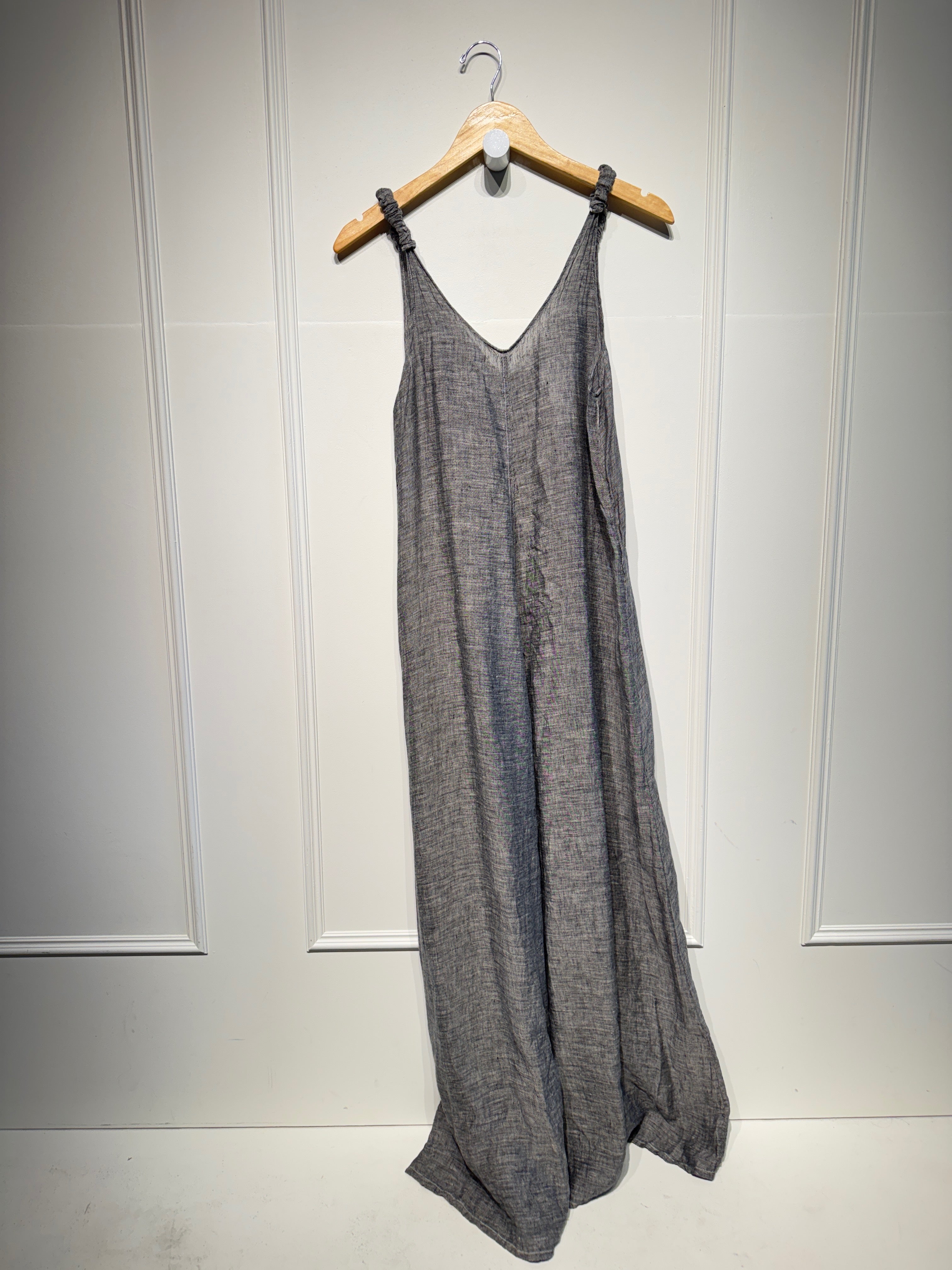 La Bottega Di Brunella Tan Jumpsuit (S)
