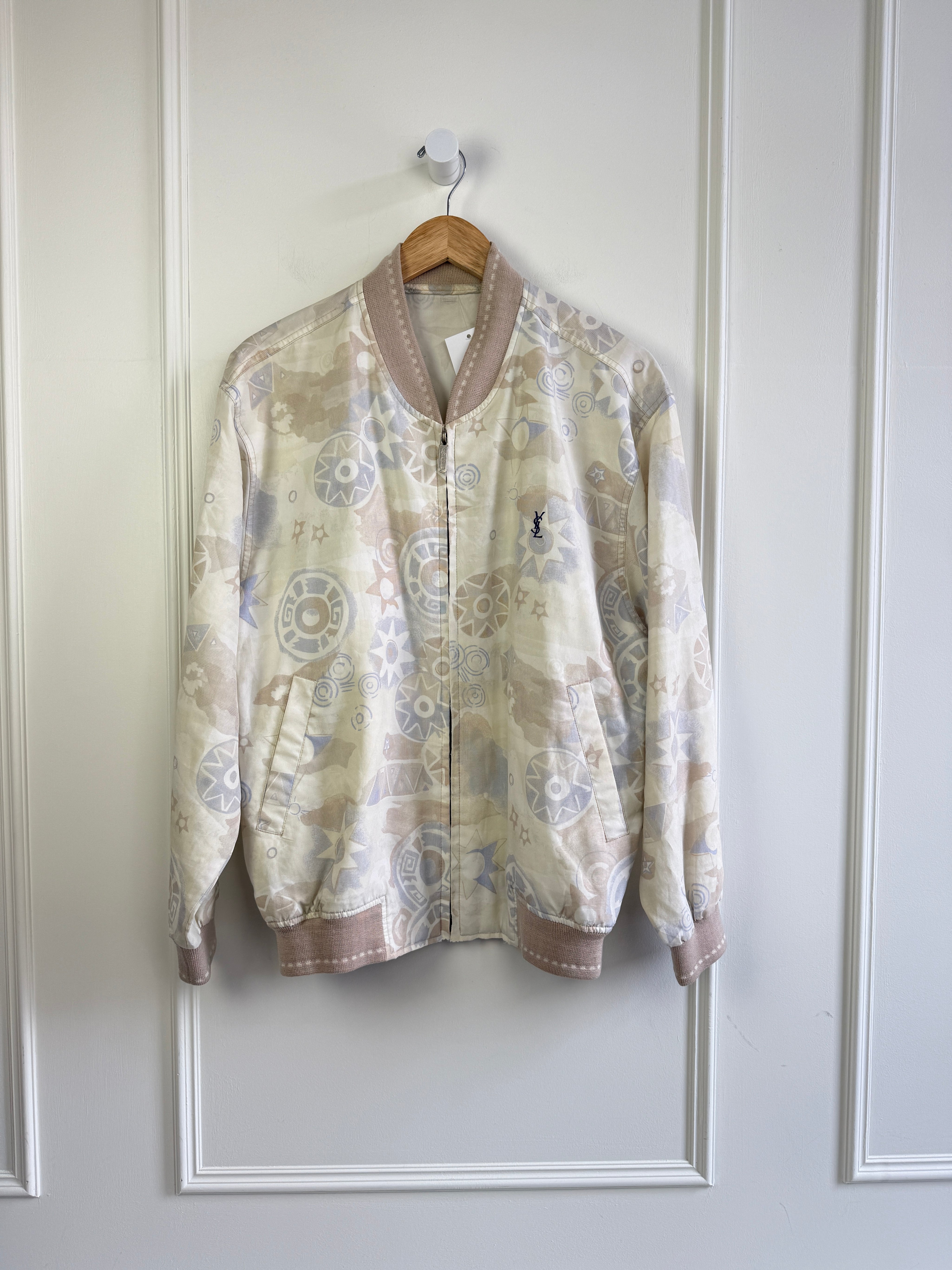 Vintage Yves Saint Laurent (pour homme) Bomber Jacket (L)