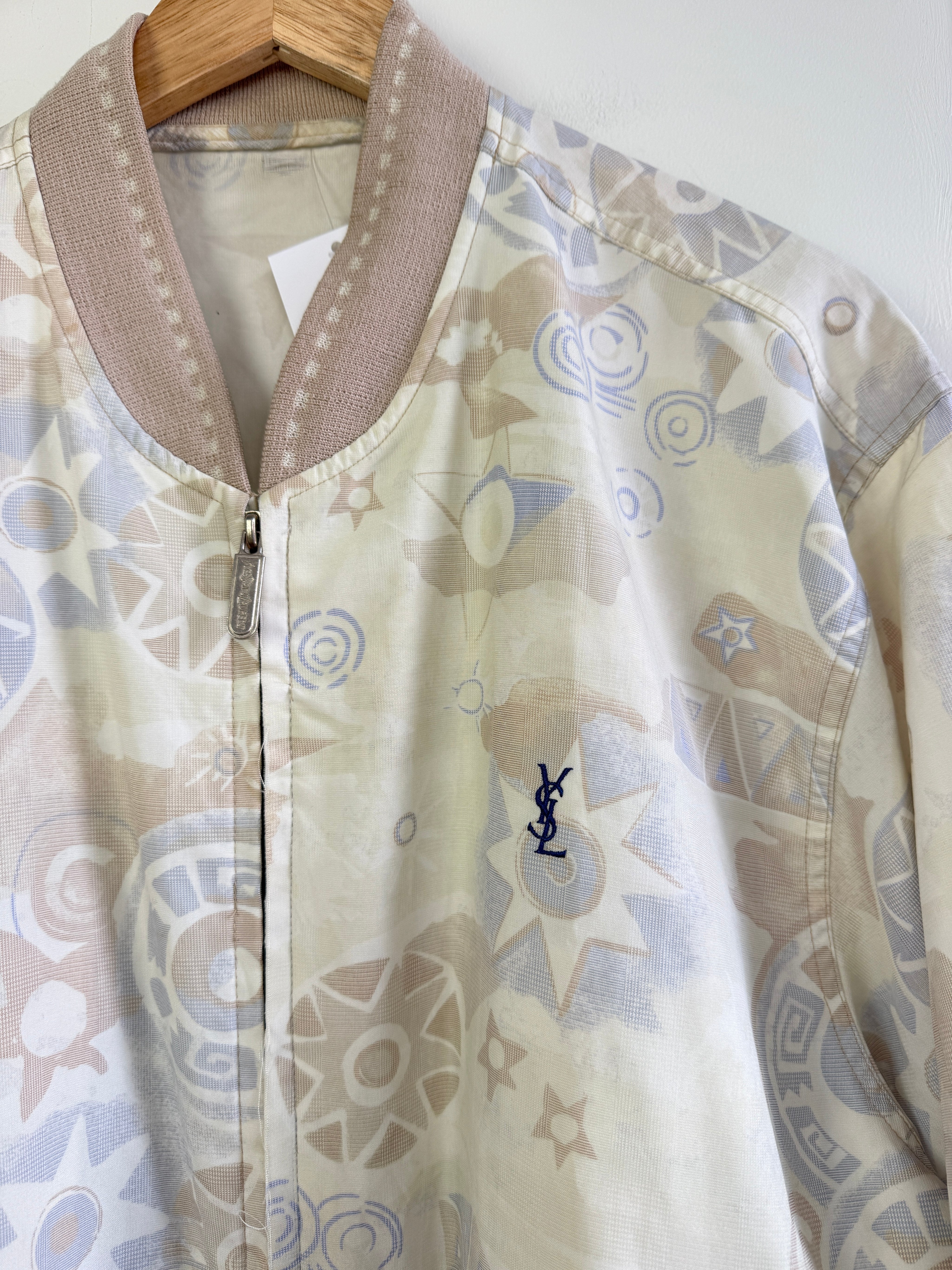 Vintage Yves Saint Laurent (pour homme) Bomber Jacket (L)