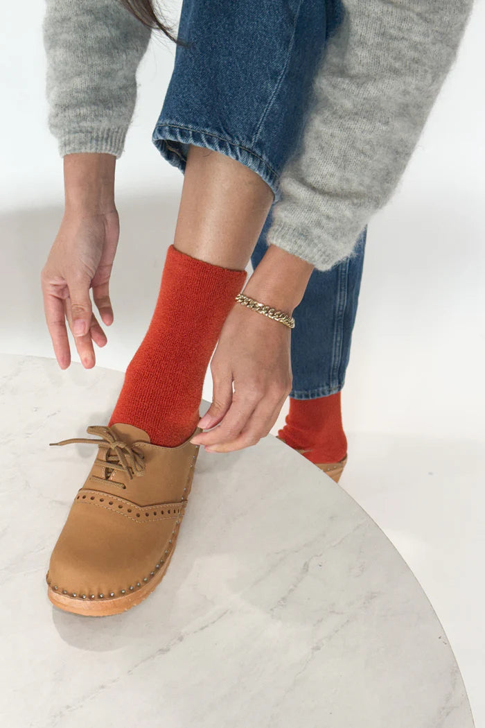 Le Bon Shoppe - Cloud Socks | Burnt Orange