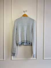 Rag & Bone Blue Striped Cardigan (XL)