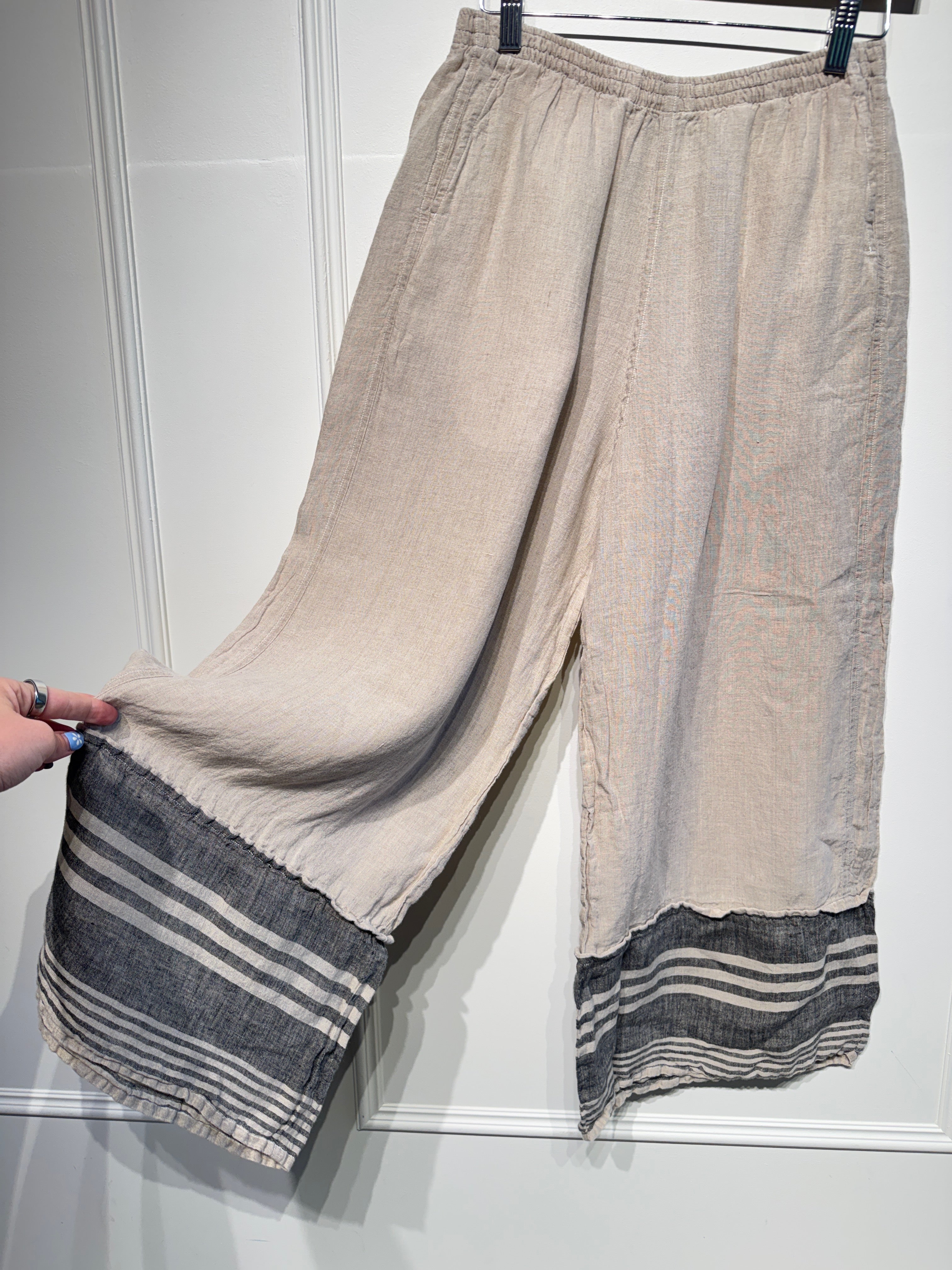La Bottega di Brunella Linen Pants (M)