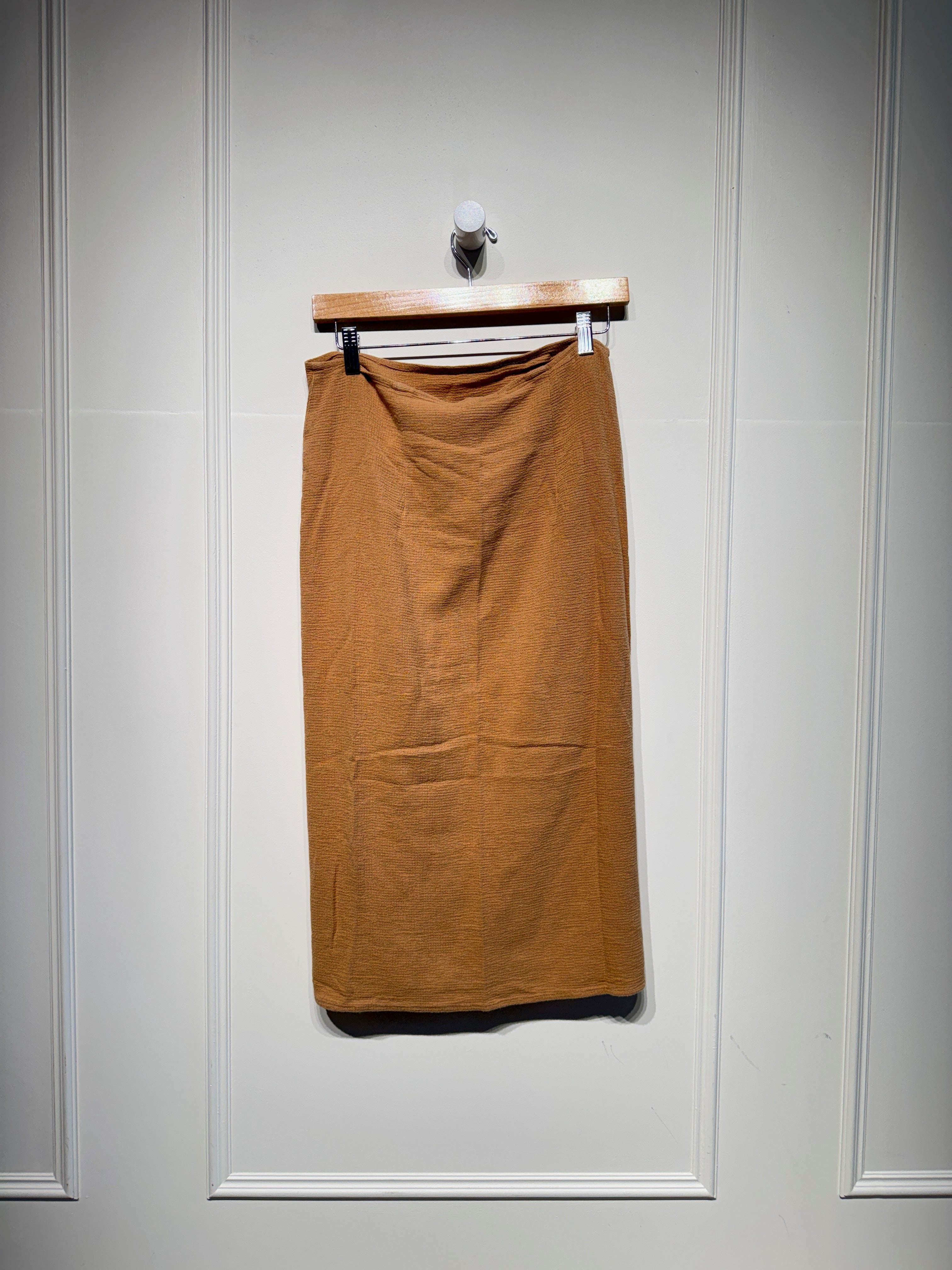 Na Nin Bobbie Waffled Cotton Wrap Skirt (M)