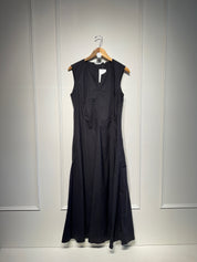 Caliban Black Cotton Poplin Dress (44/L)
