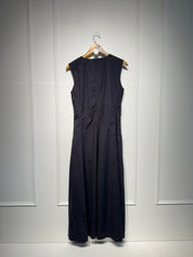 Caliban Black Cotton Poplin Dress (44/L)