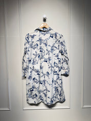 Saloni Pattern Mini Dress (4/S)