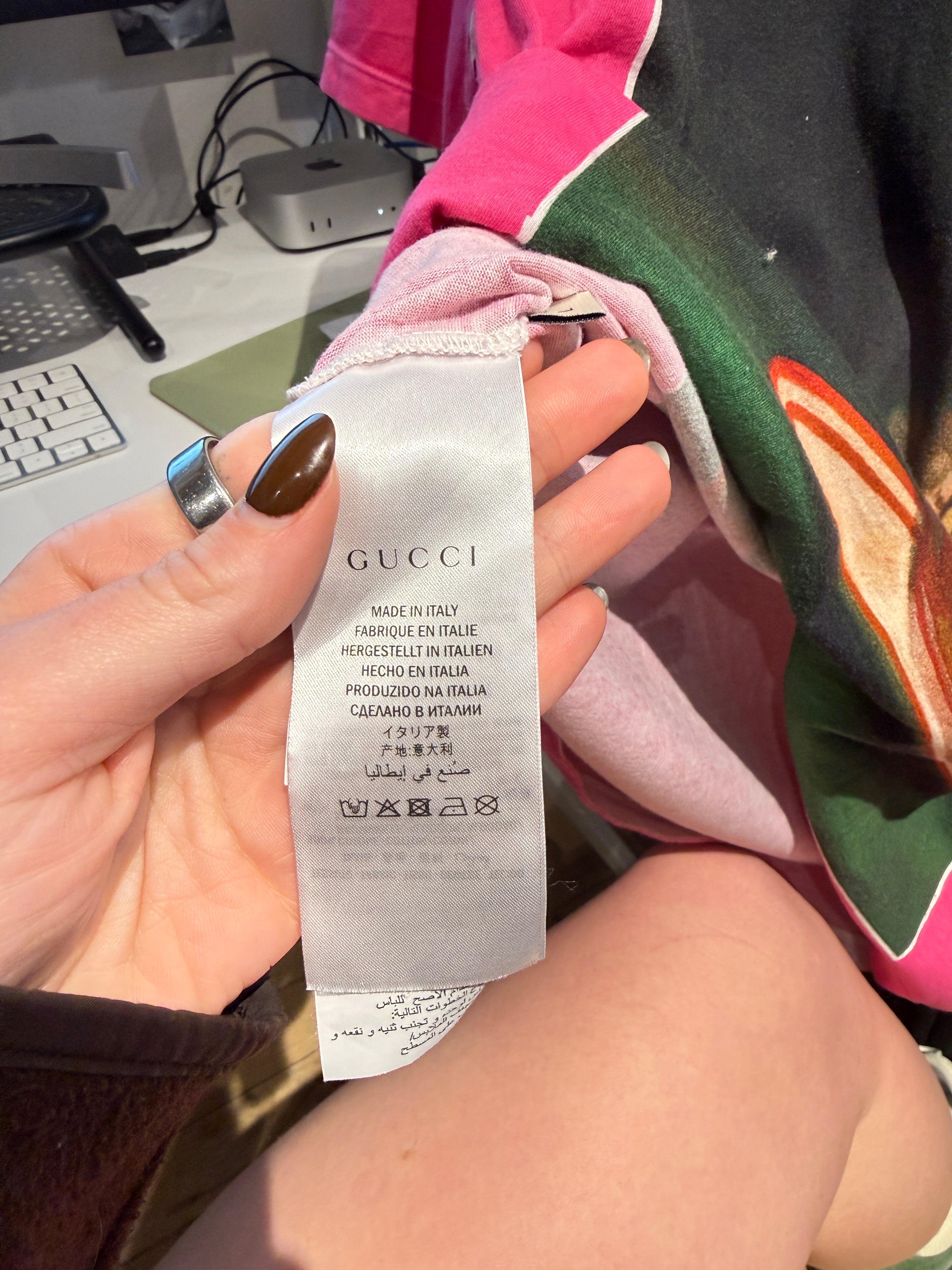 Gucci Ignasi Monreal Cotton Print Tee (L)