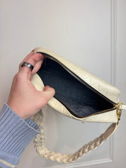 Clare V. Marisol Bag in Cream Diamond