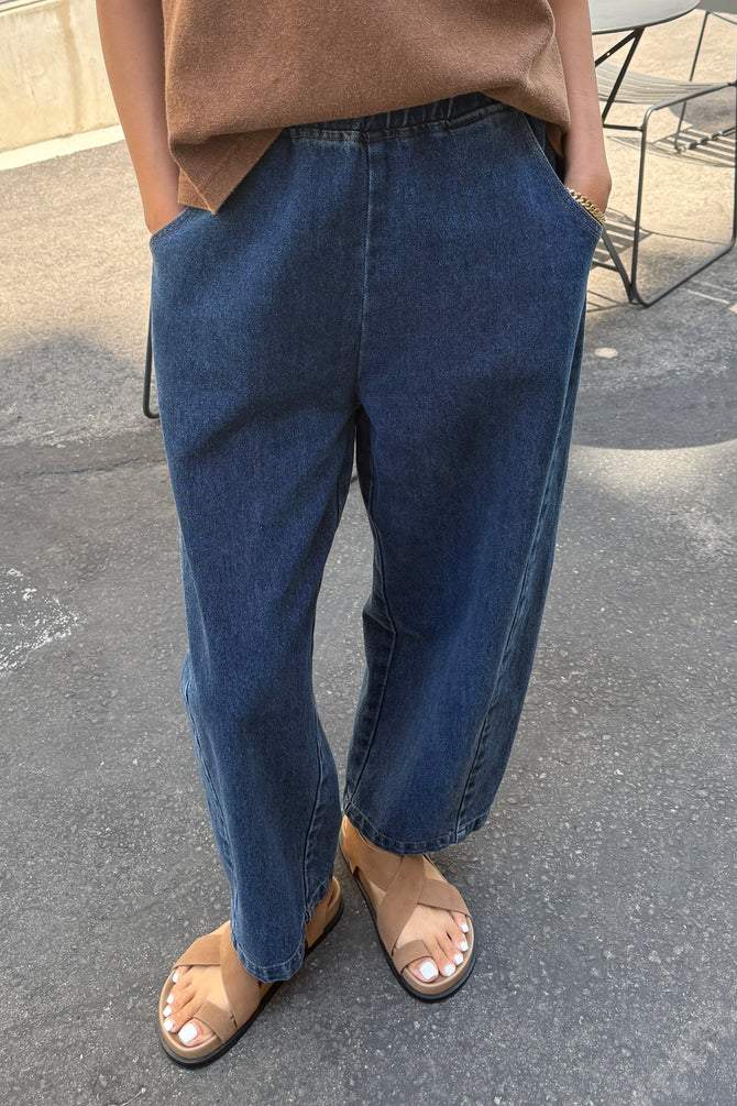Le Bon Shoppe - Arc Pants | Blue Denim