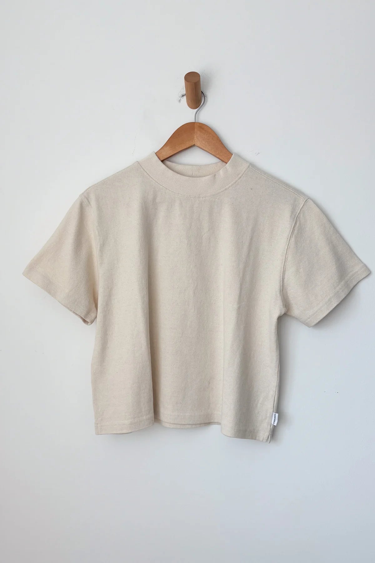 Le Bon Shoppe - Sunset Mock Neck Tee | Naturel