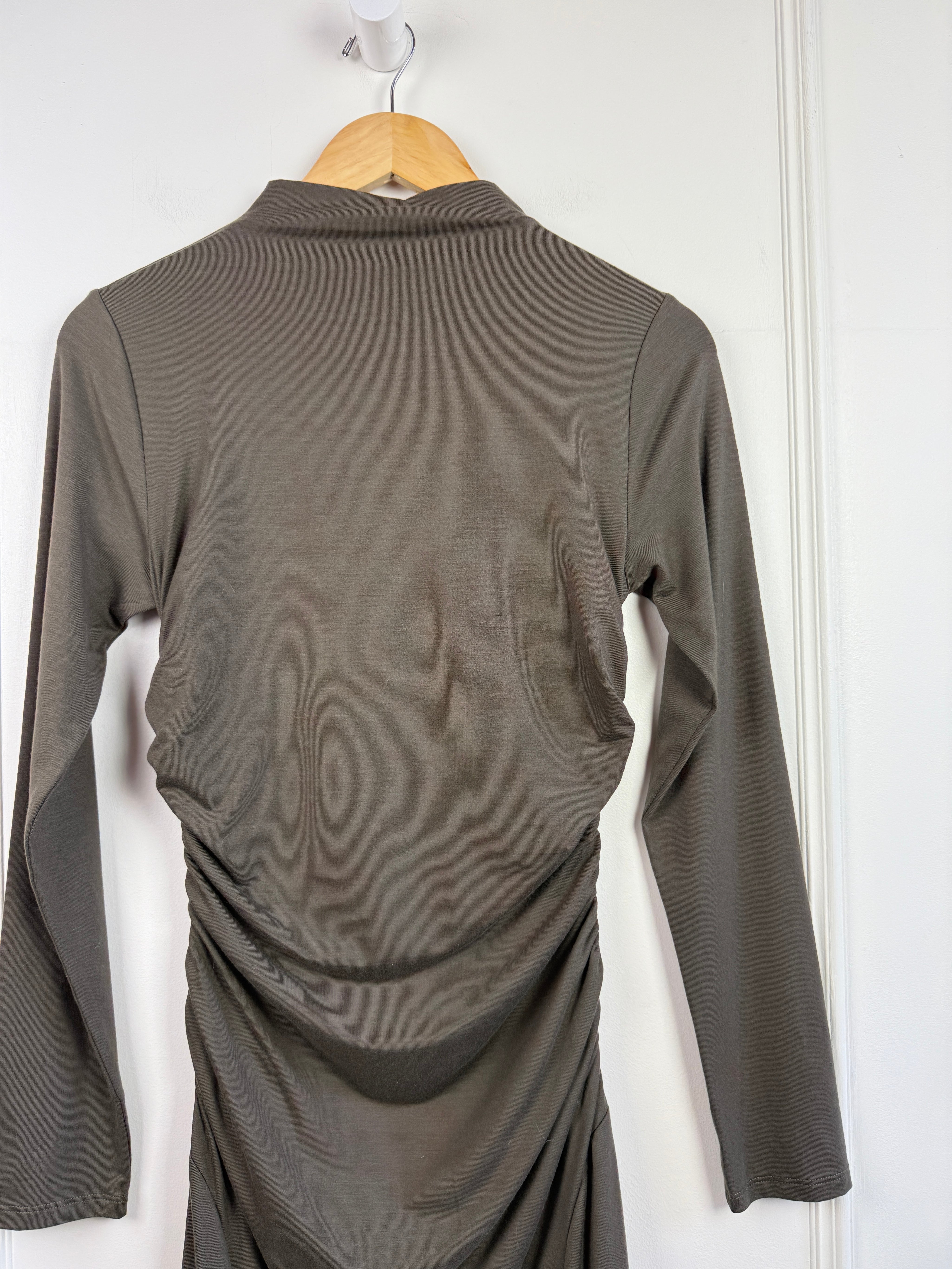 Reformation High Neck Mock Dress (S)