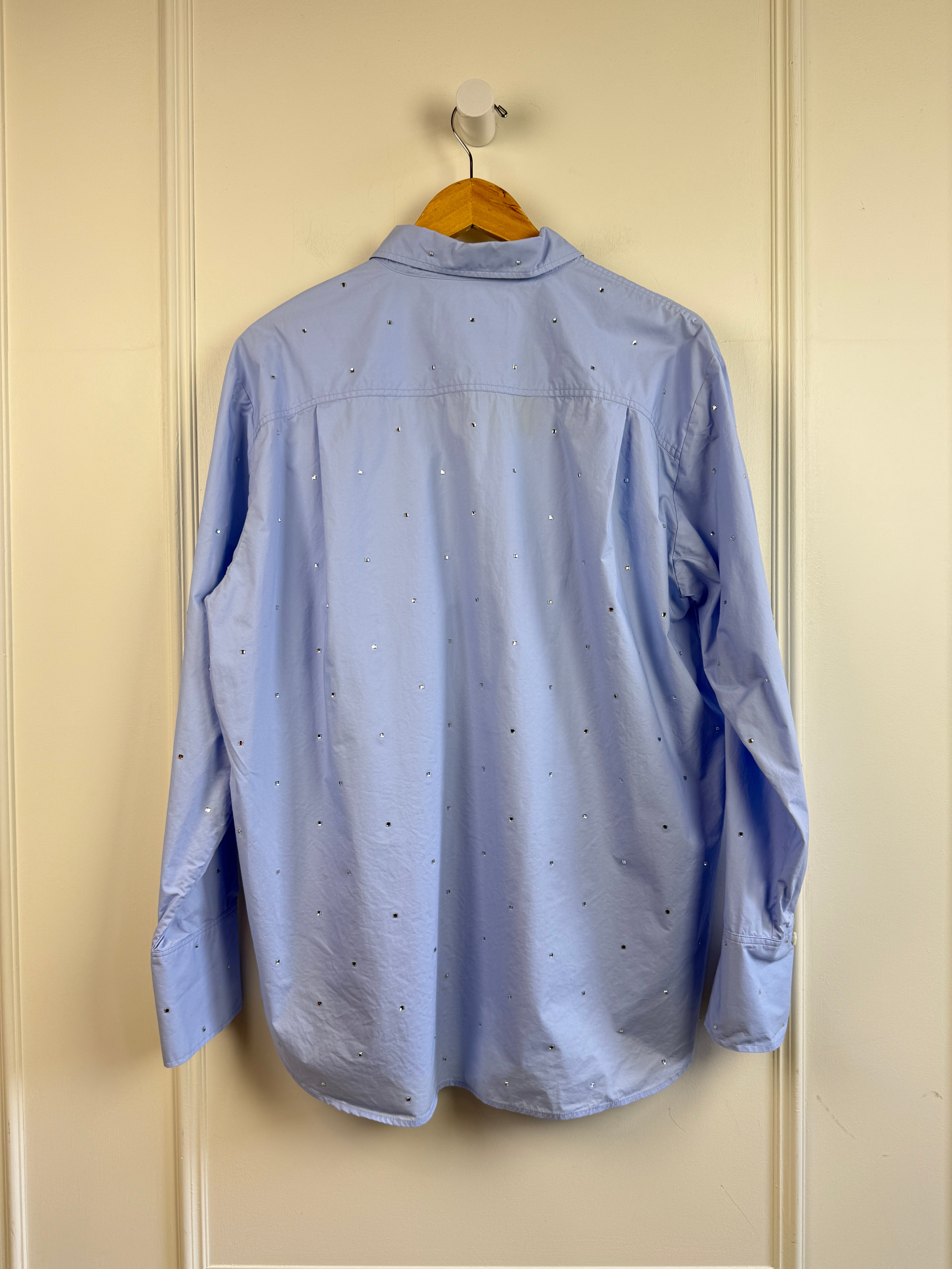 Frame Bedazzled Button Up (M)