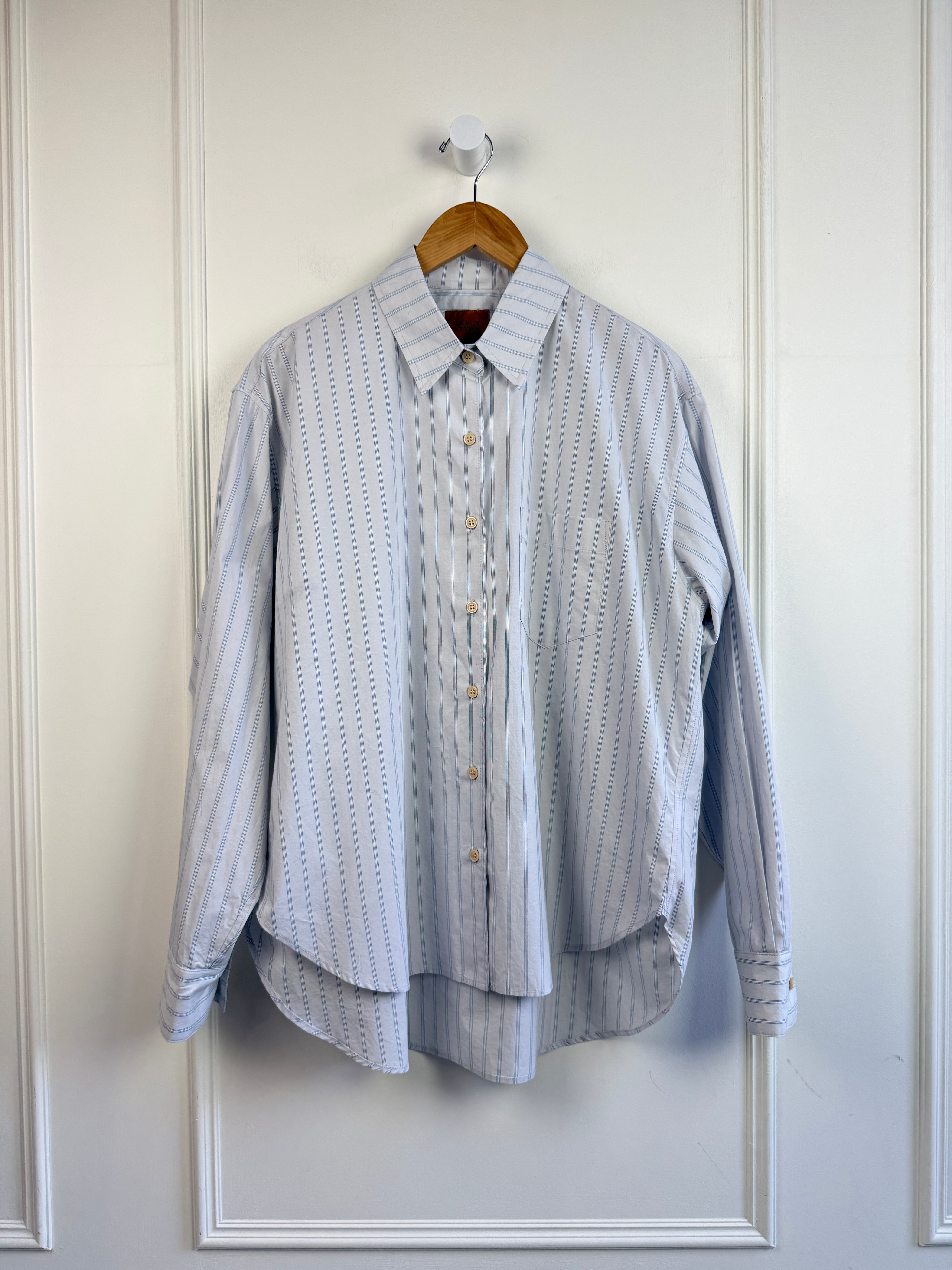 Jamie Haller The Weekend Shirt in Stone Green (M)