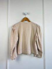 Le Jean Structured Cream Top (S)