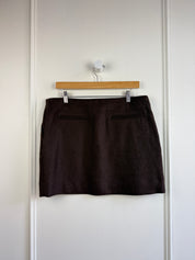 Lou Lou Studios Wool Mini Skirt - Brown (L)