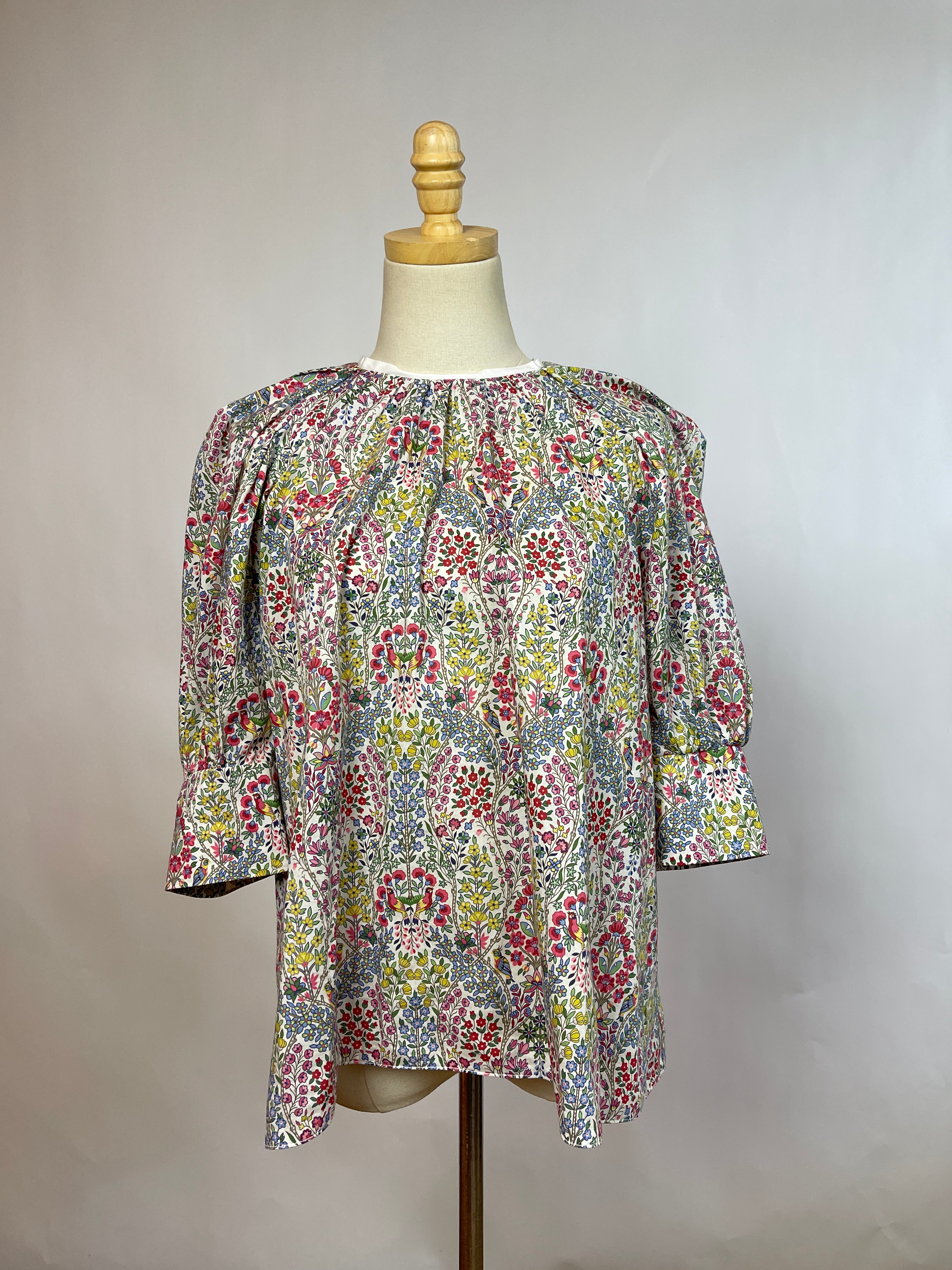 Tish Cox Floral Blouse (L)