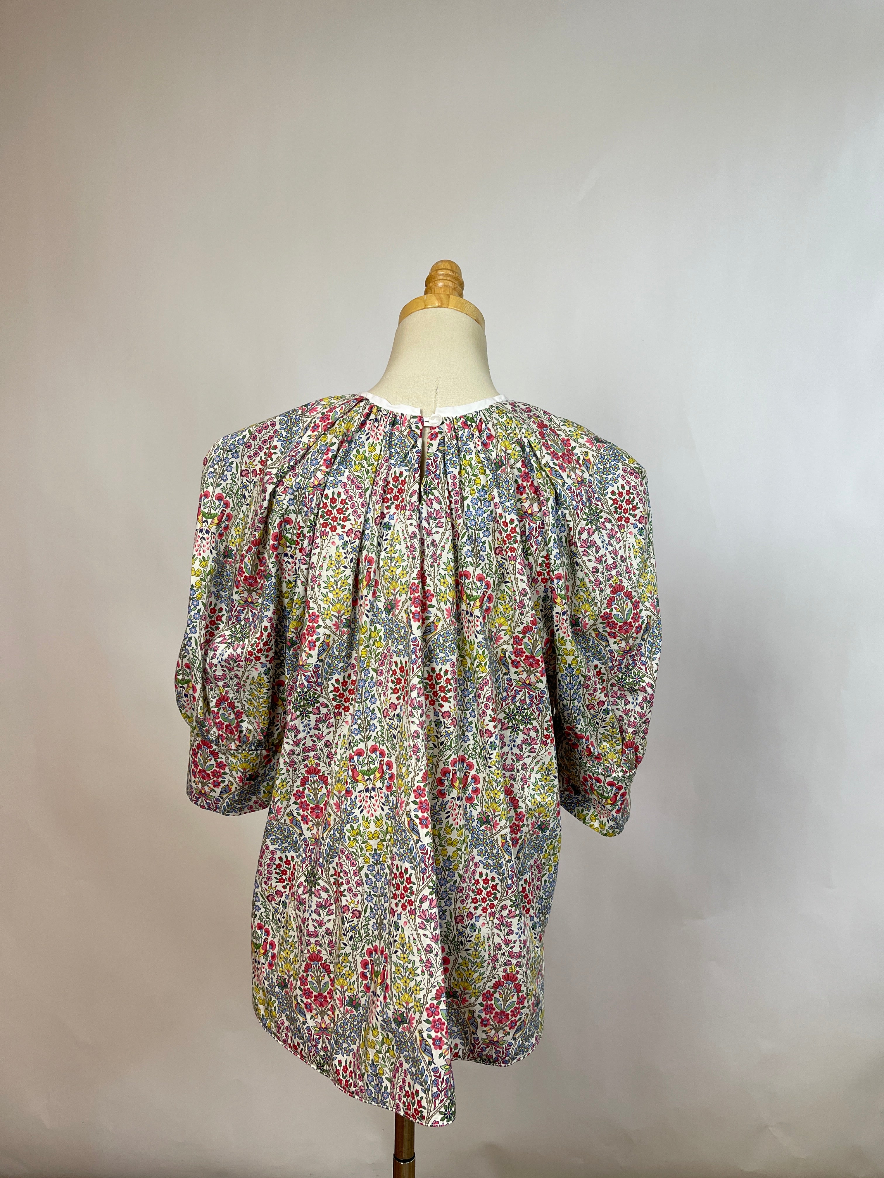 Tish Cox Floral Blouse (L)