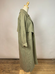 Apiece Apart Green Trench Coat (XS/S)