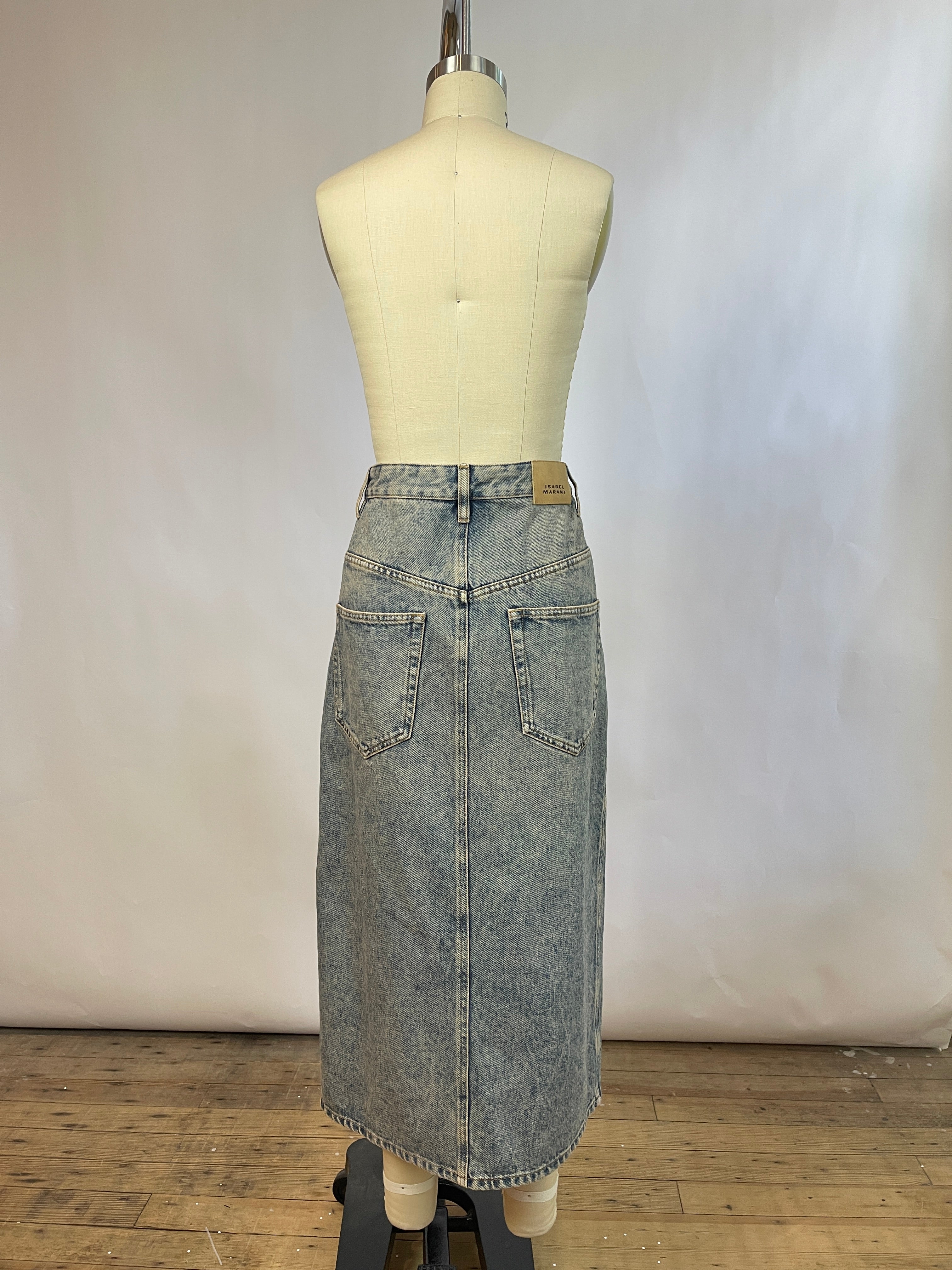 Isabel Marant Vandy Denim Skirt (42/L)