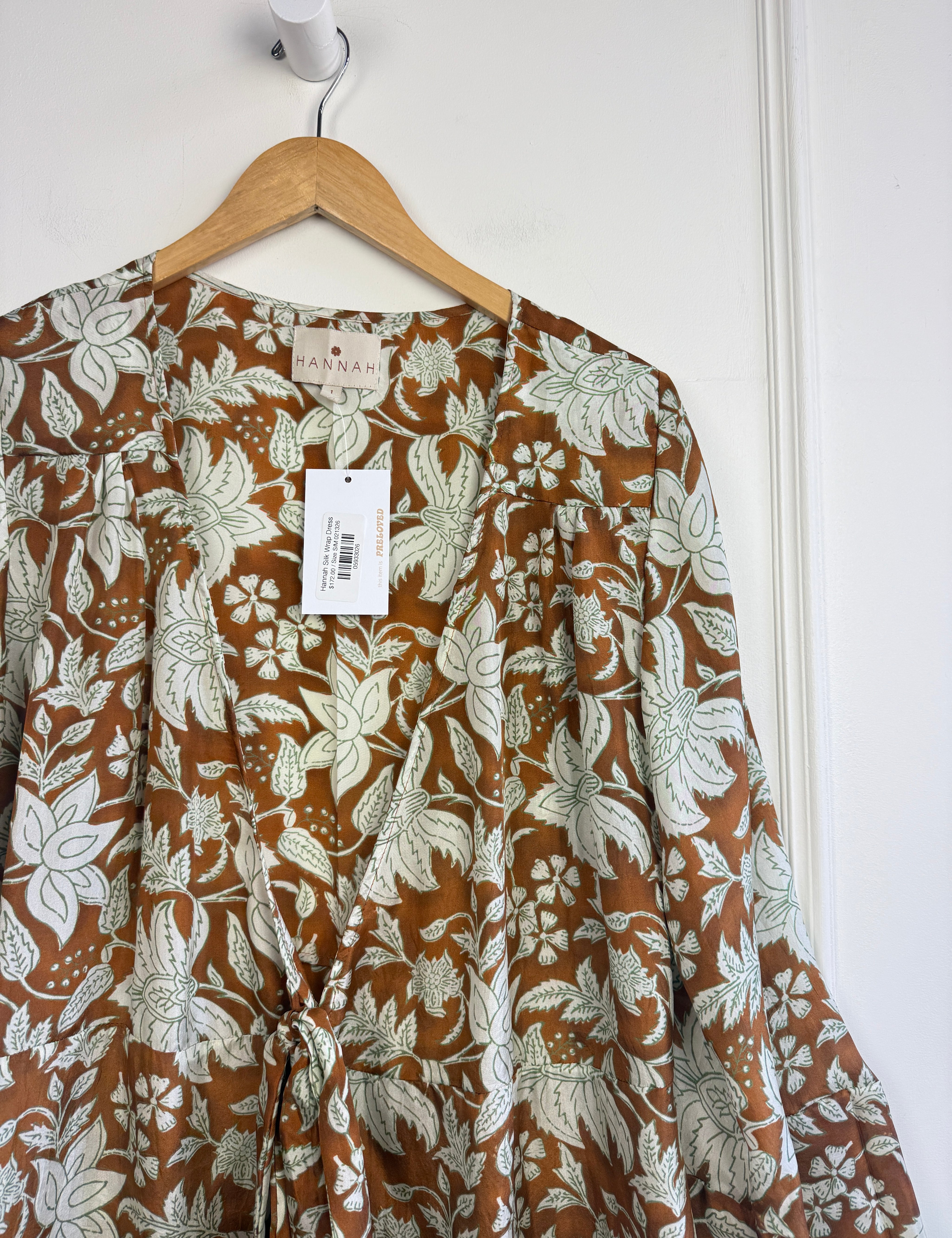 hannah silk dress HANNAH SILK DRESS LEO, hand made - MOMO NEW YORK