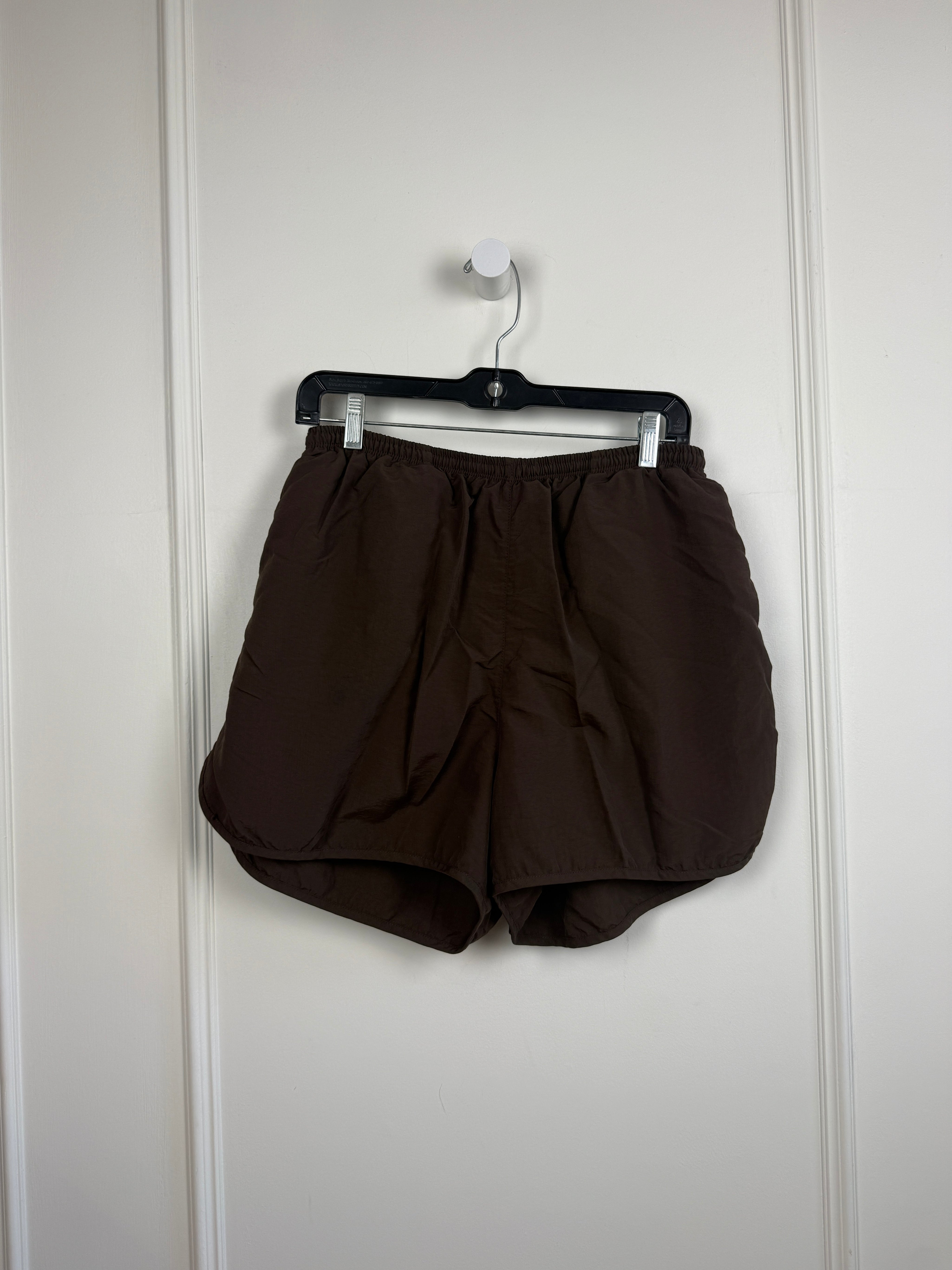 Nu Swim Navy Brown Short (L)