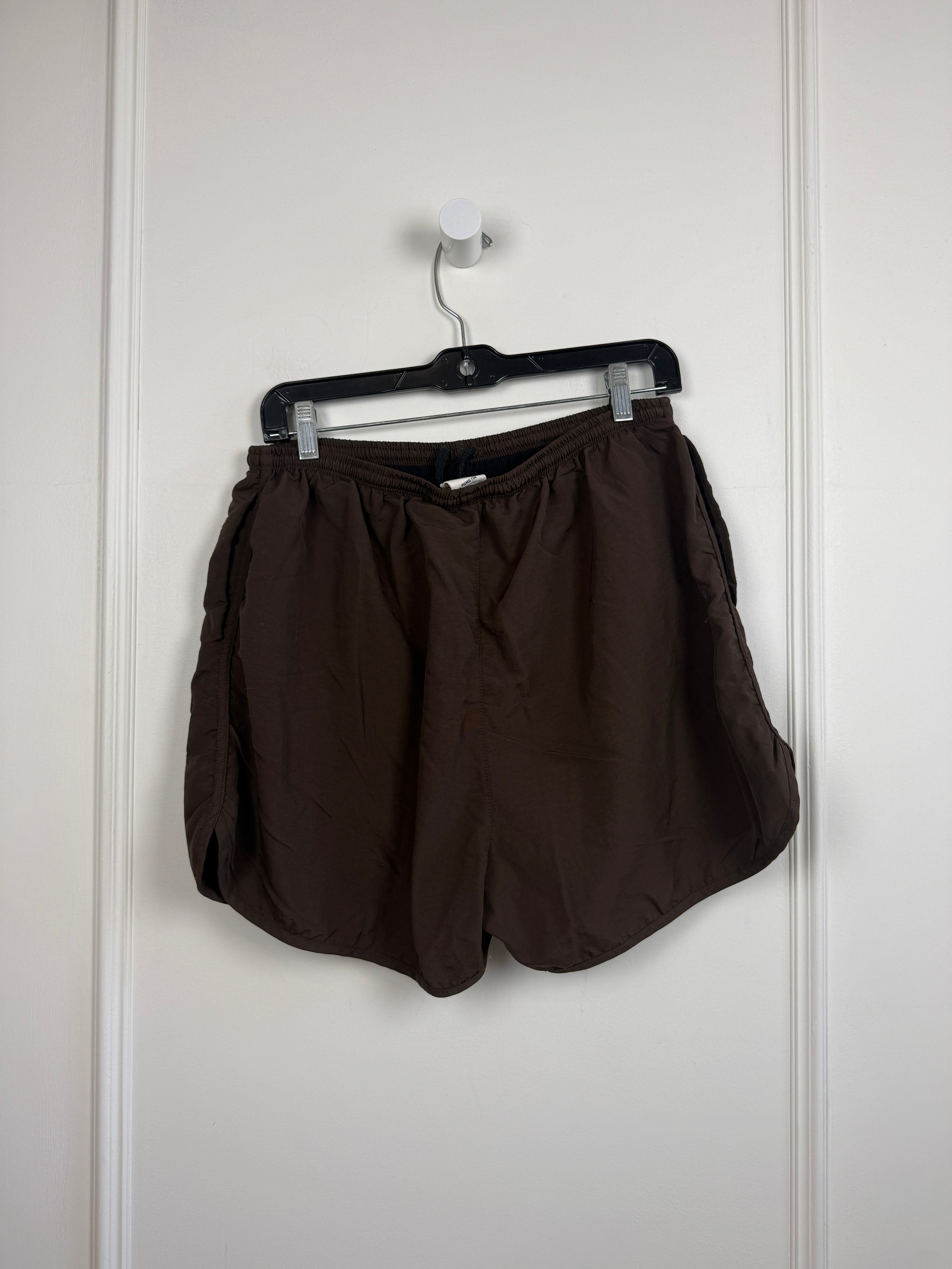 Nu Swim Navy Brown Short (L)