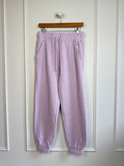 Negative Purple Waffle Jogger (M)
