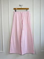 Negative Pink Waffle Wide Leg (M)