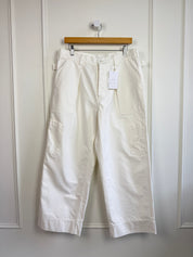 Chimala White Utility Pants (M)