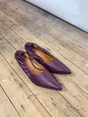 Clergerie Purple Heel (39.5)