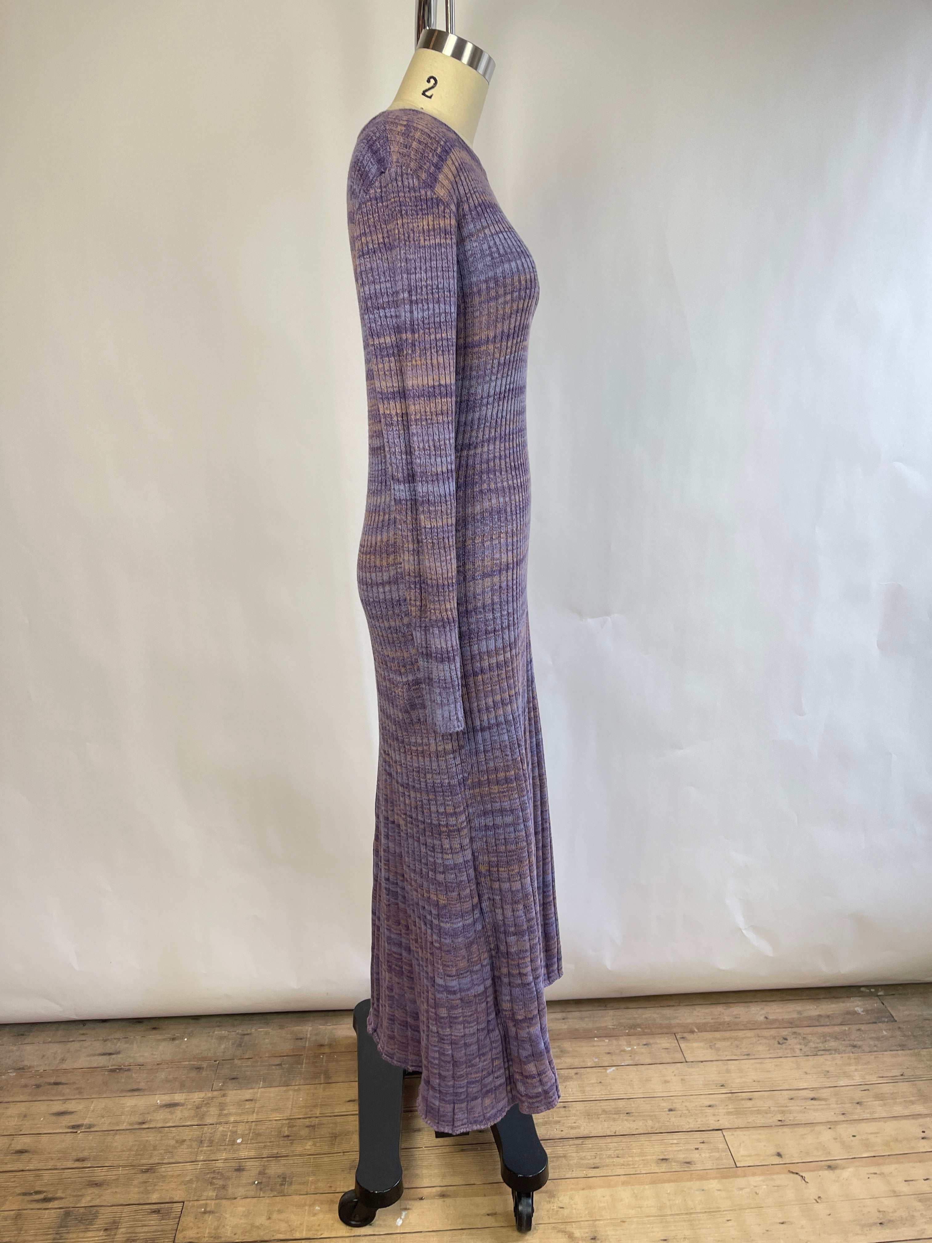 Sess'un "Manfi" Purple Knit Dress (L)