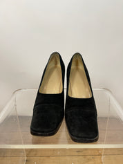 Vintage Gucci Square Toe Pumps (7)