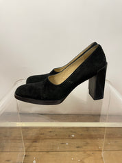 Vintage Gucci Square Toe Pumps (7)