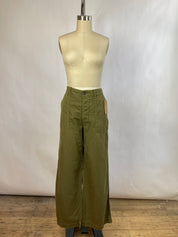 Nili Lotan Green "Leon Boy Pant" (4/27)