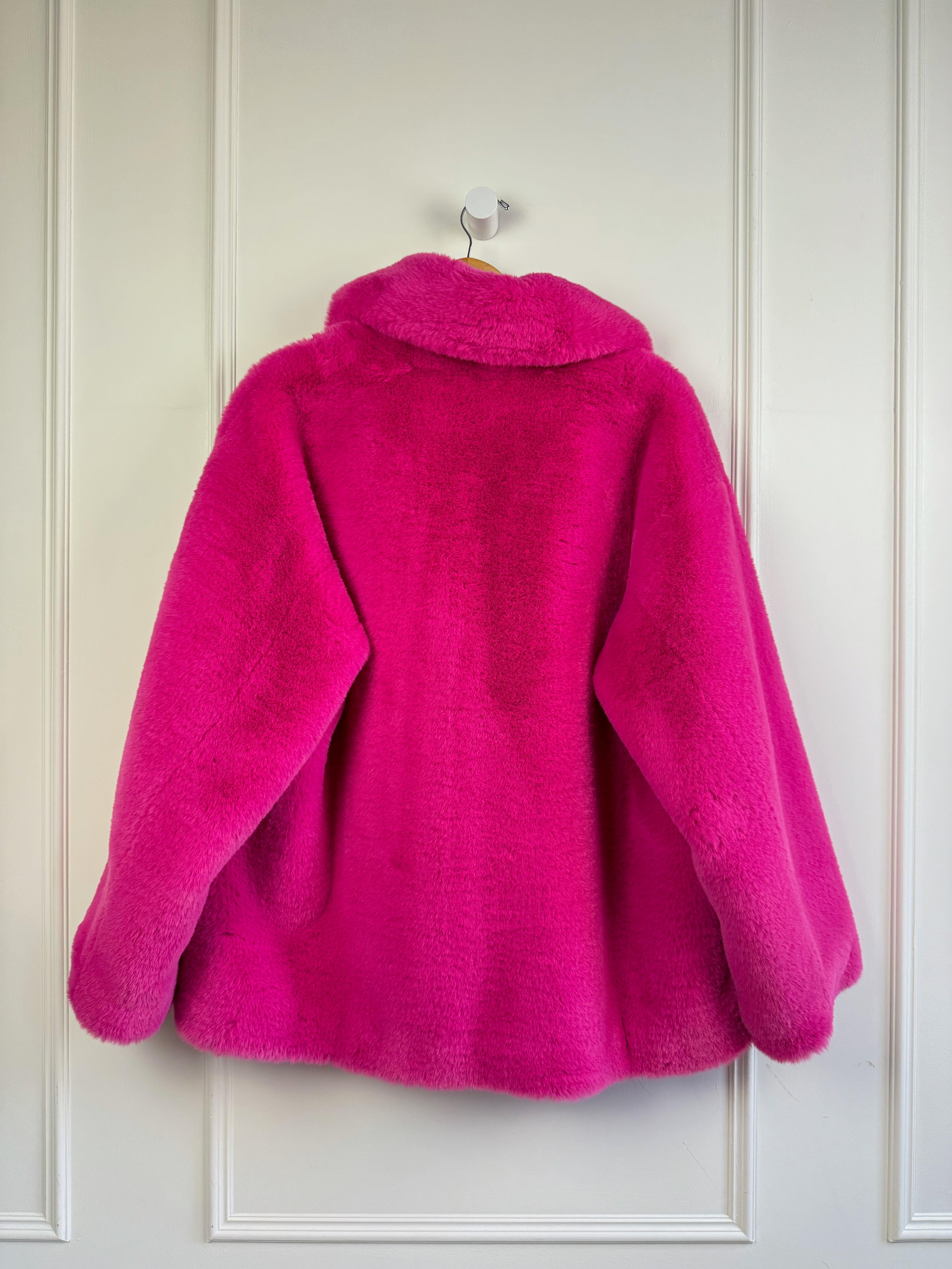 Stand Studio Hot Pink Coat (M)