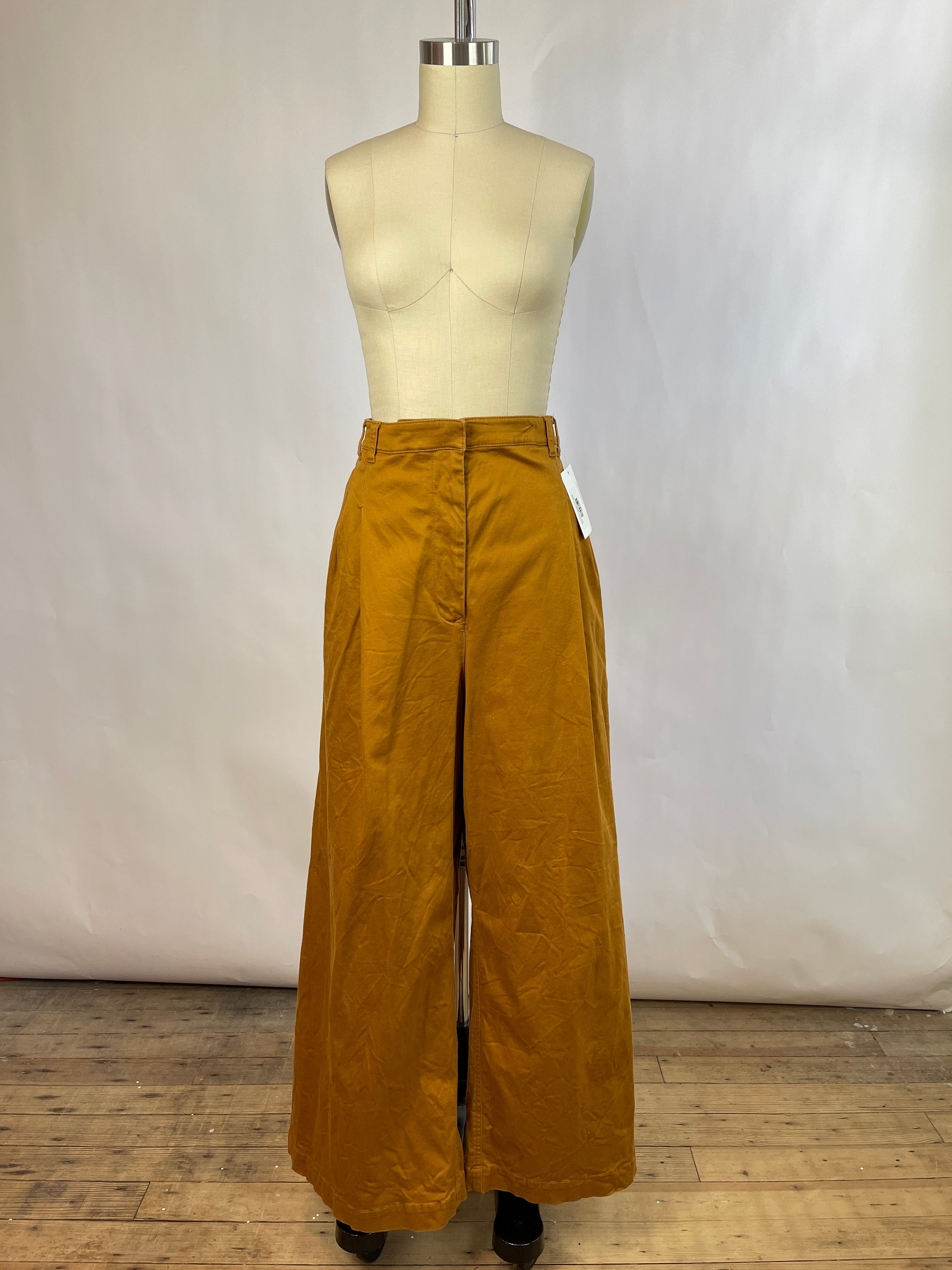 Proenza Schouler White Label Mustard Trousers (12/31)