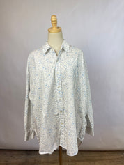 The Denimist Micro Floral Button Down (M)