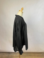 Nili Lotan Black Tunic Top (S)