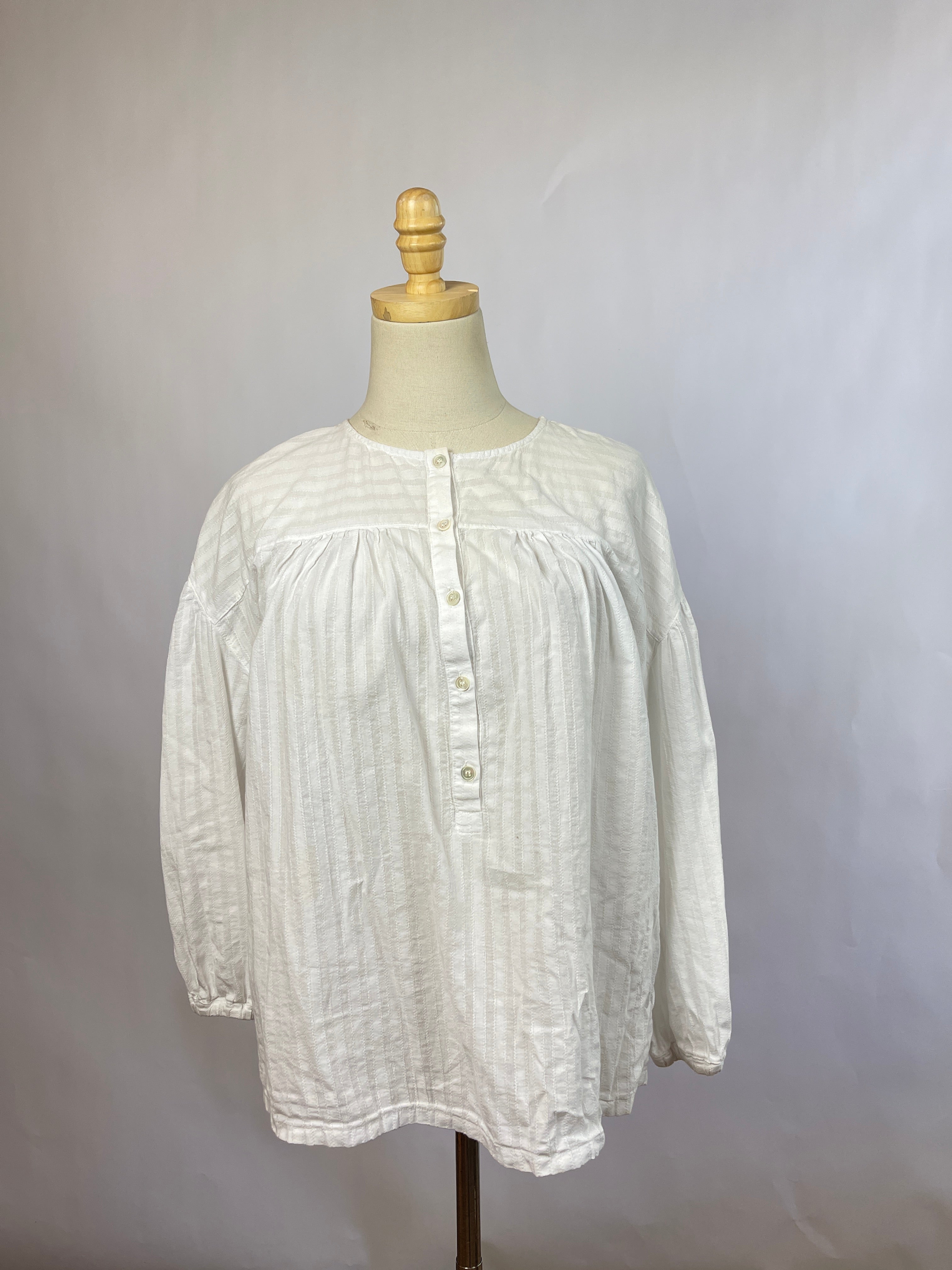 Raquel Allegra White Blouse (S/M)