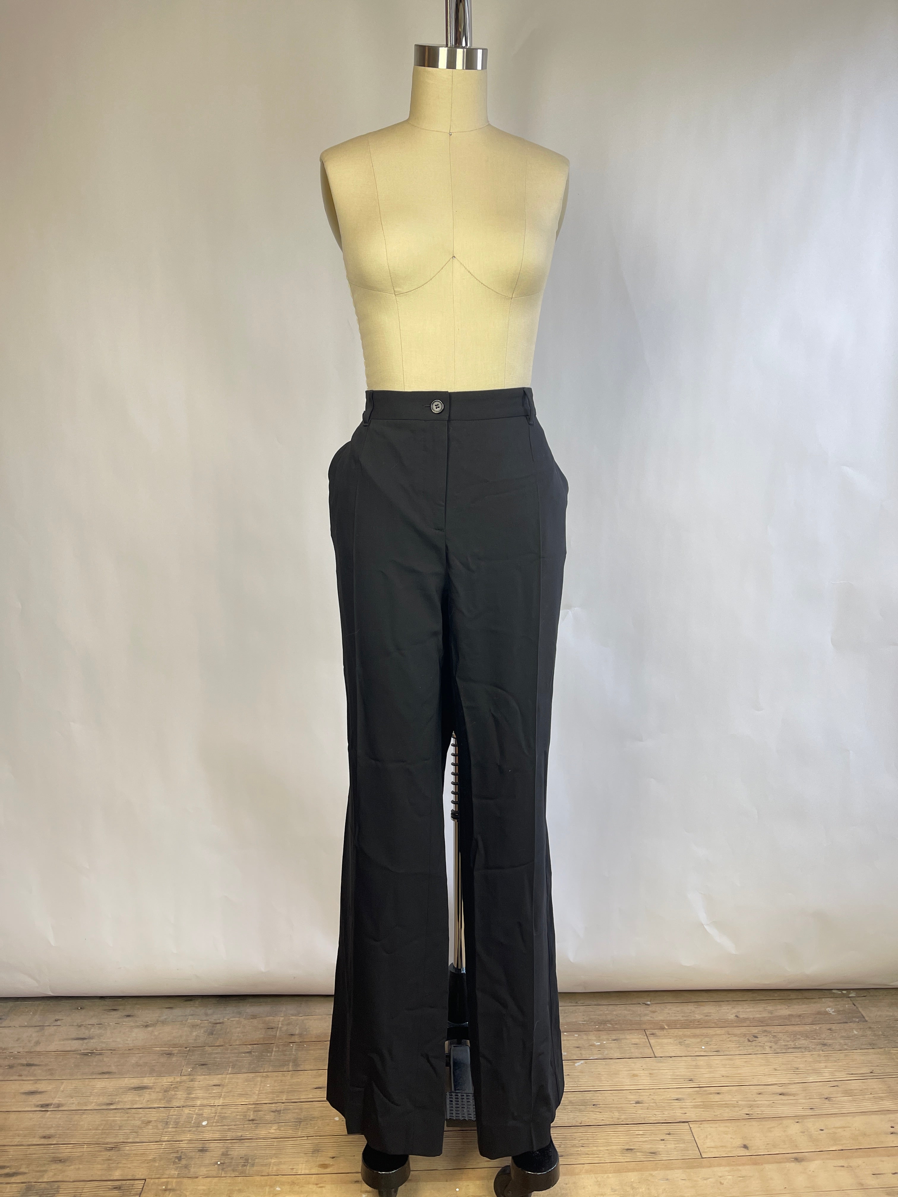 Dolce and Gabbana Black Trousers (XL)