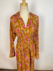 Xirena Floral Shirt Dress (S)