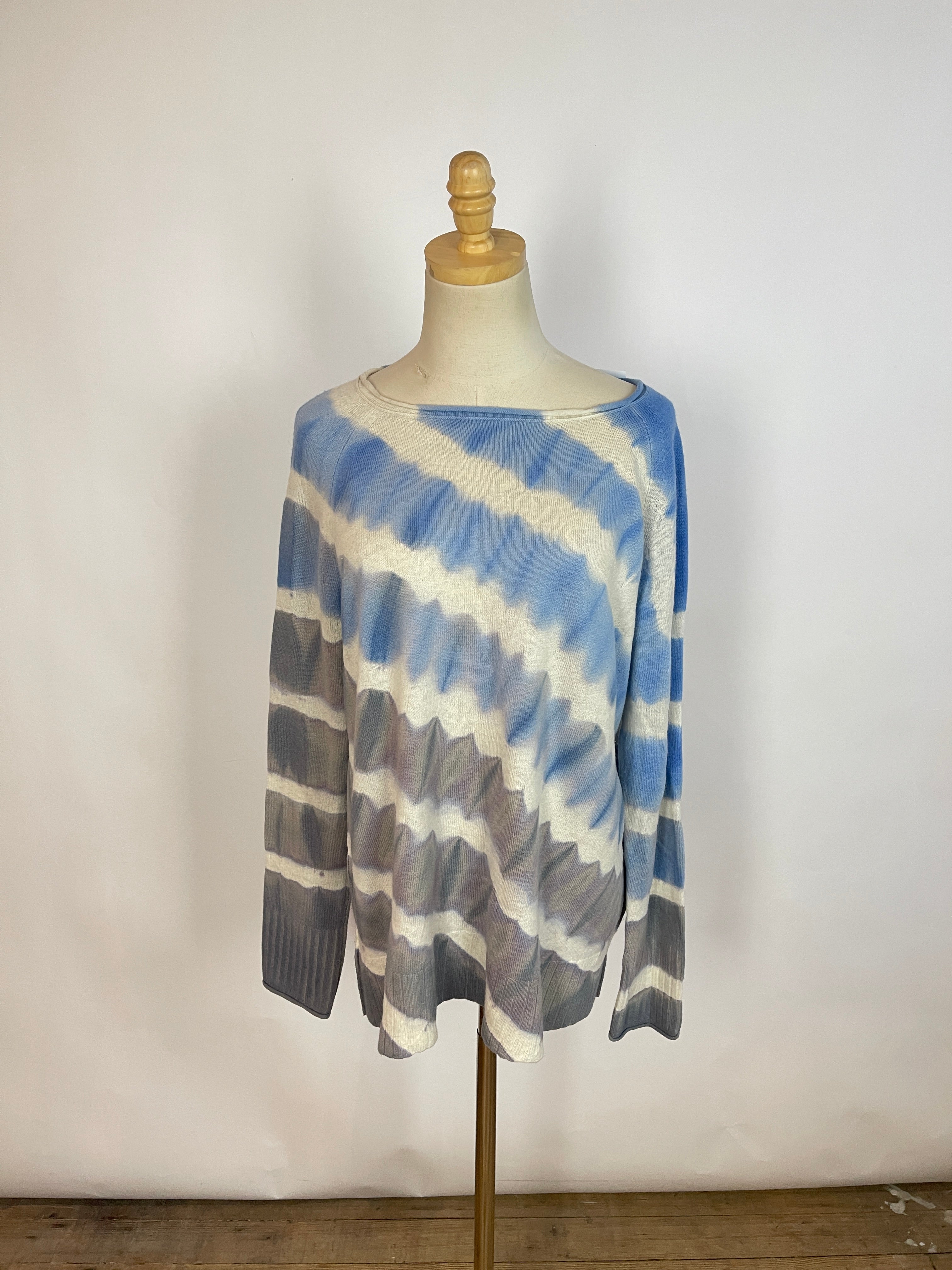 Margaret O'Leary Cashmere Tie Dye Sweater (XS/S)