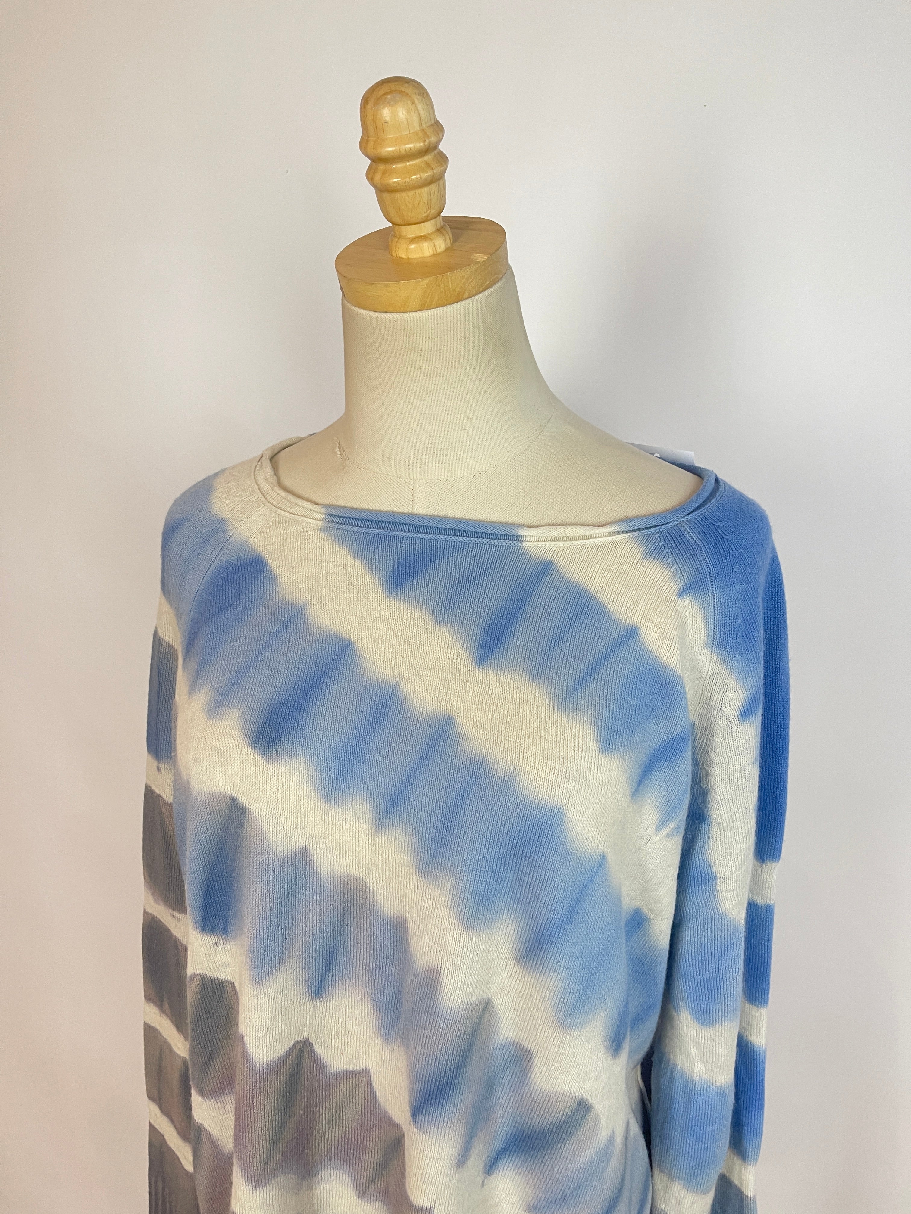 Margaret O'Leary Cashmere Tie Dye Sweater (XS/S)