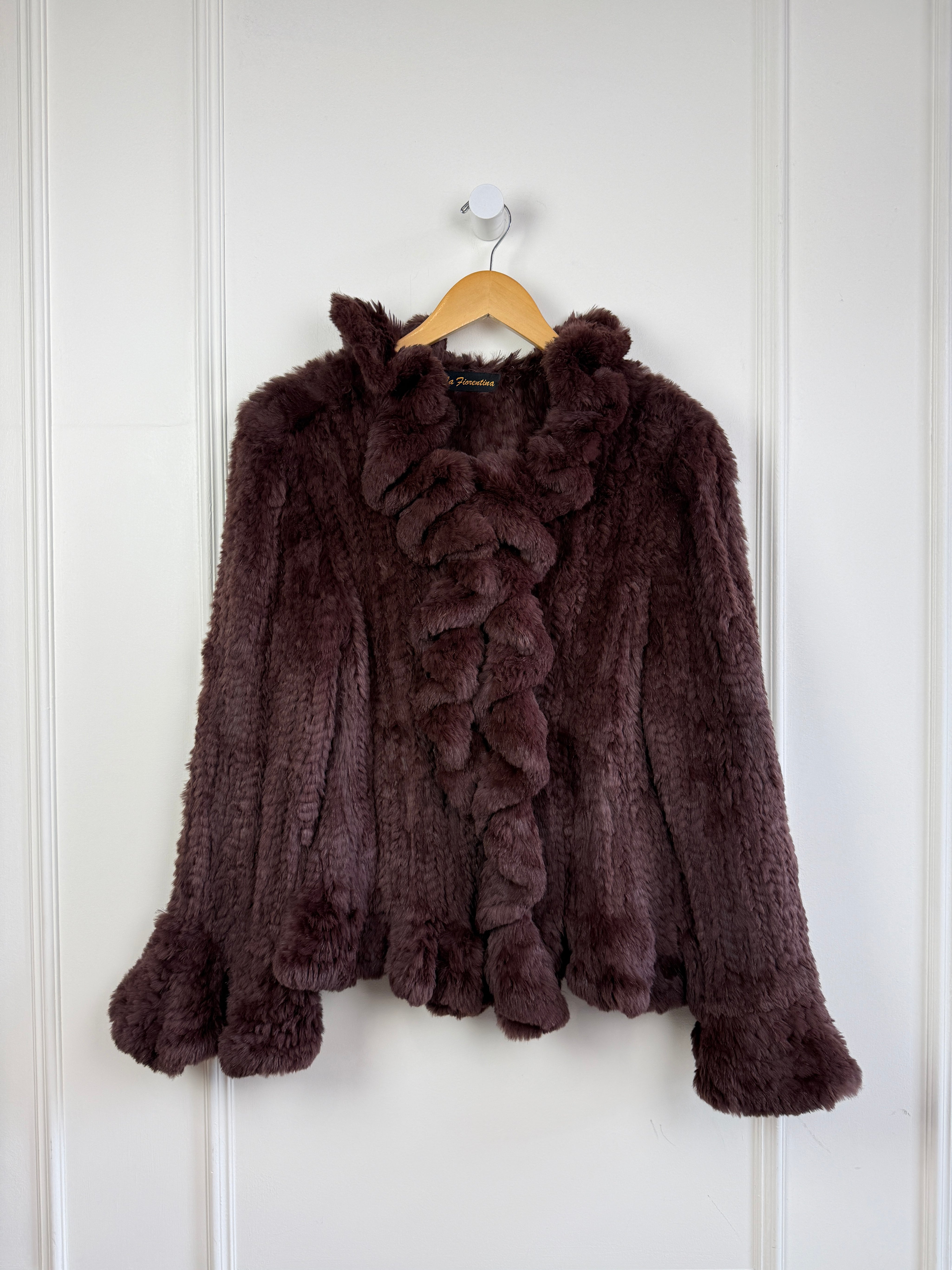 Rabbit Fur Jacket (L)
