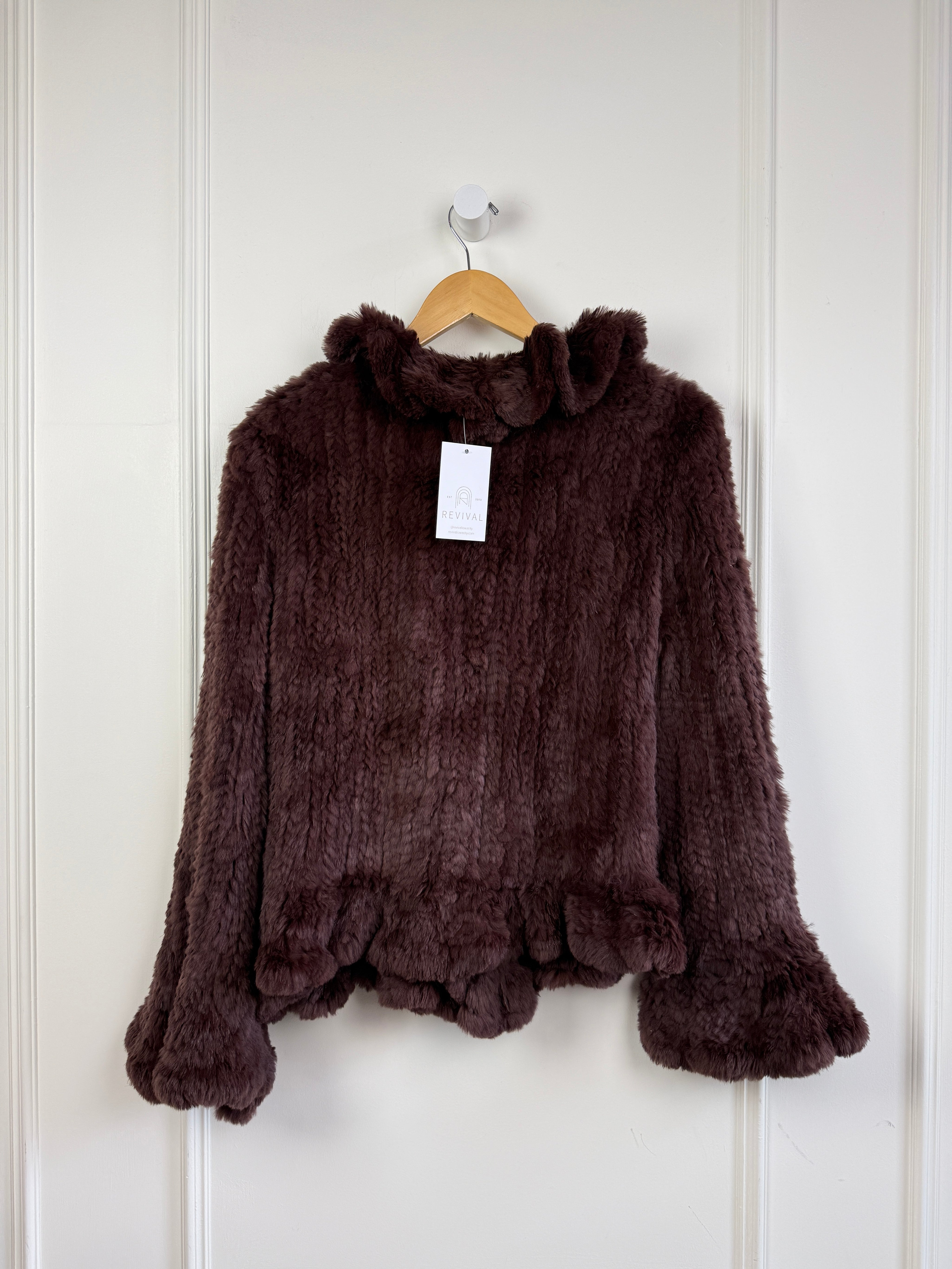 Rabbit Fur Jacket (L)