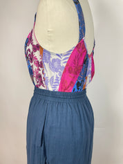 Lilla P. Blue Gauzey Skirt (XS)