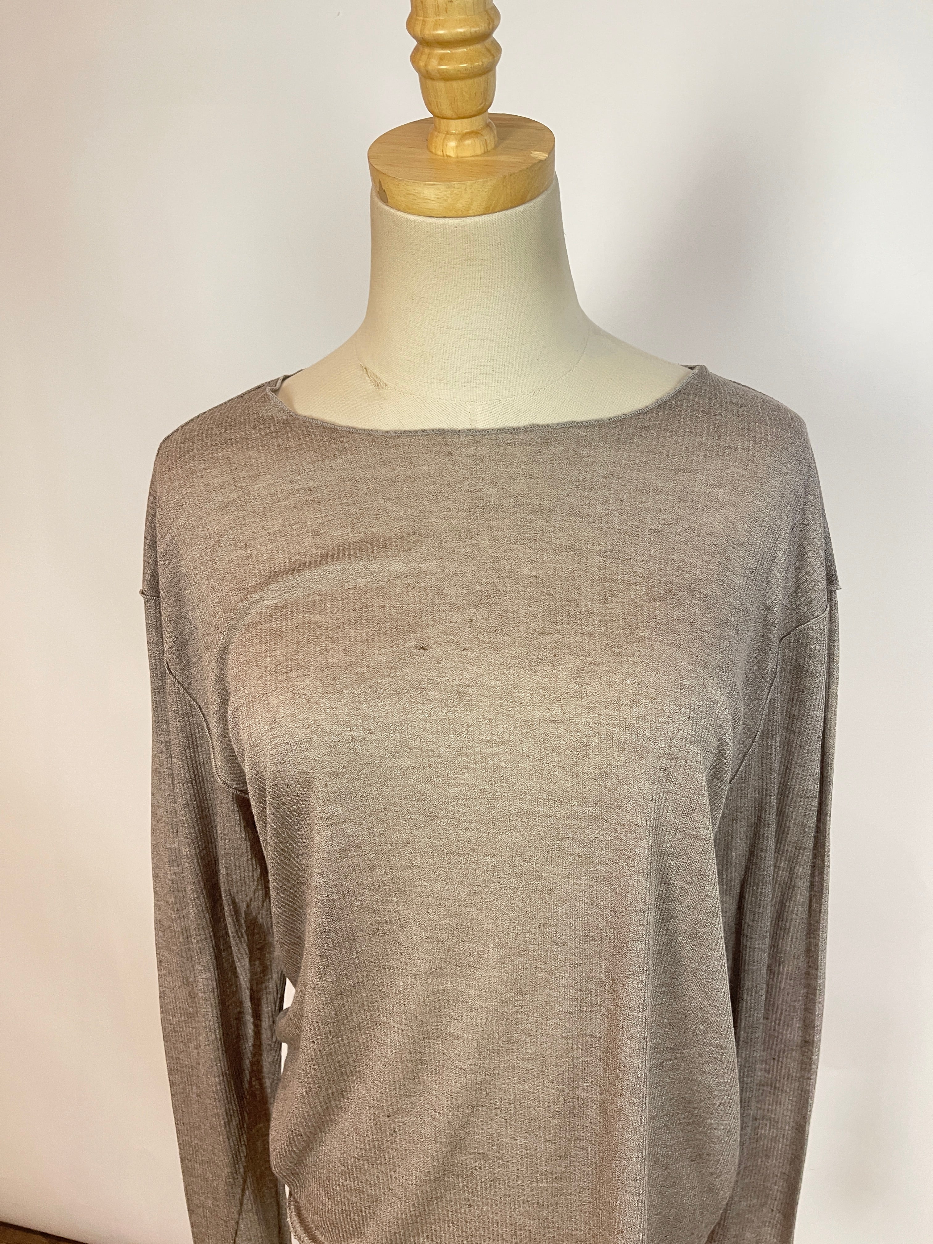 Deiji Studios Knit Long Sleeve Tee (L)