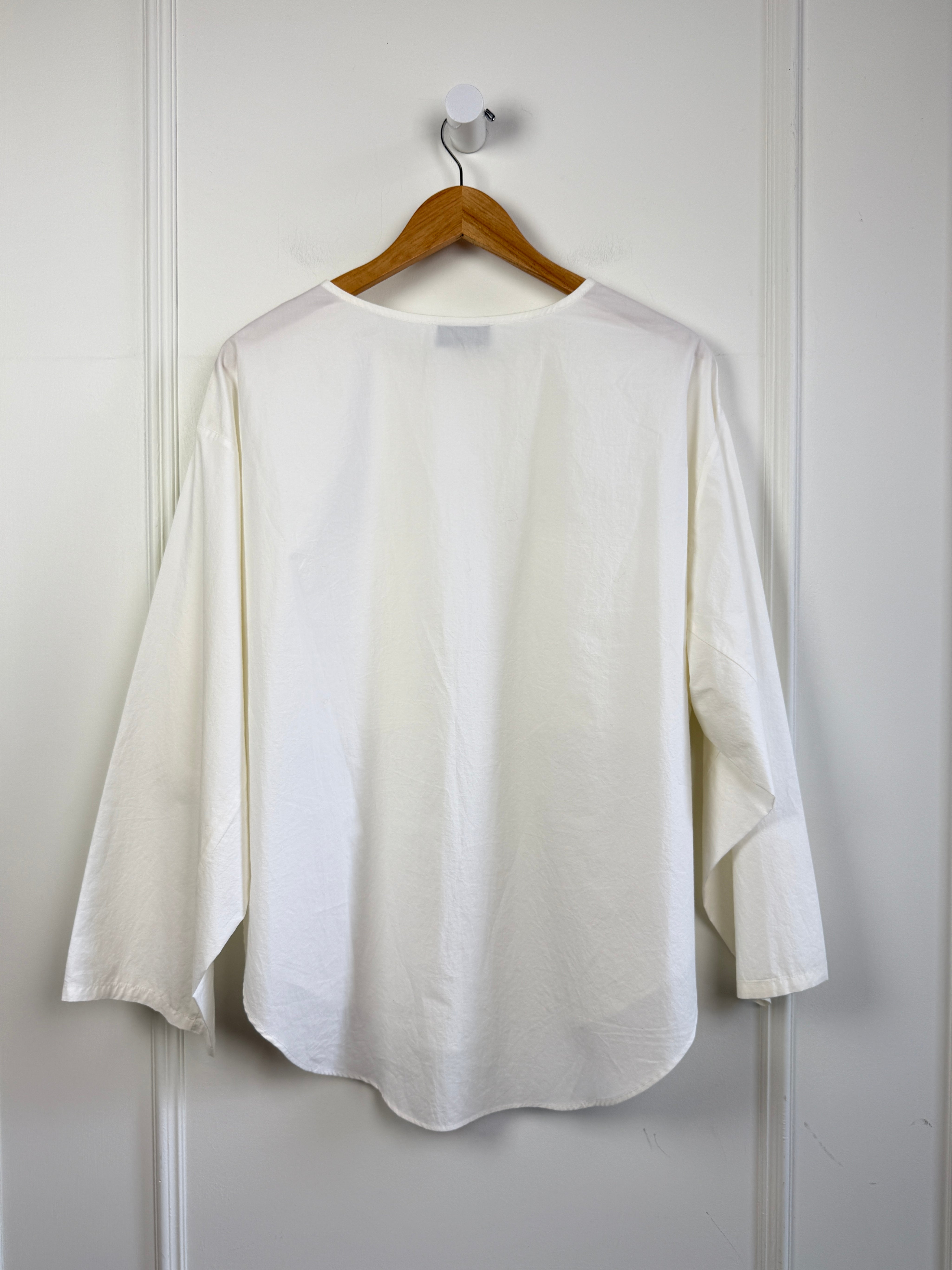 Modern Weaving Pocket Blouse (M)